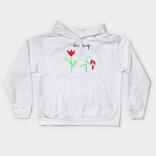 two flowers Kids Hoodie